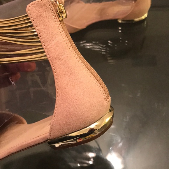 Forever 21 pink rose flats - Picture 3 of 3